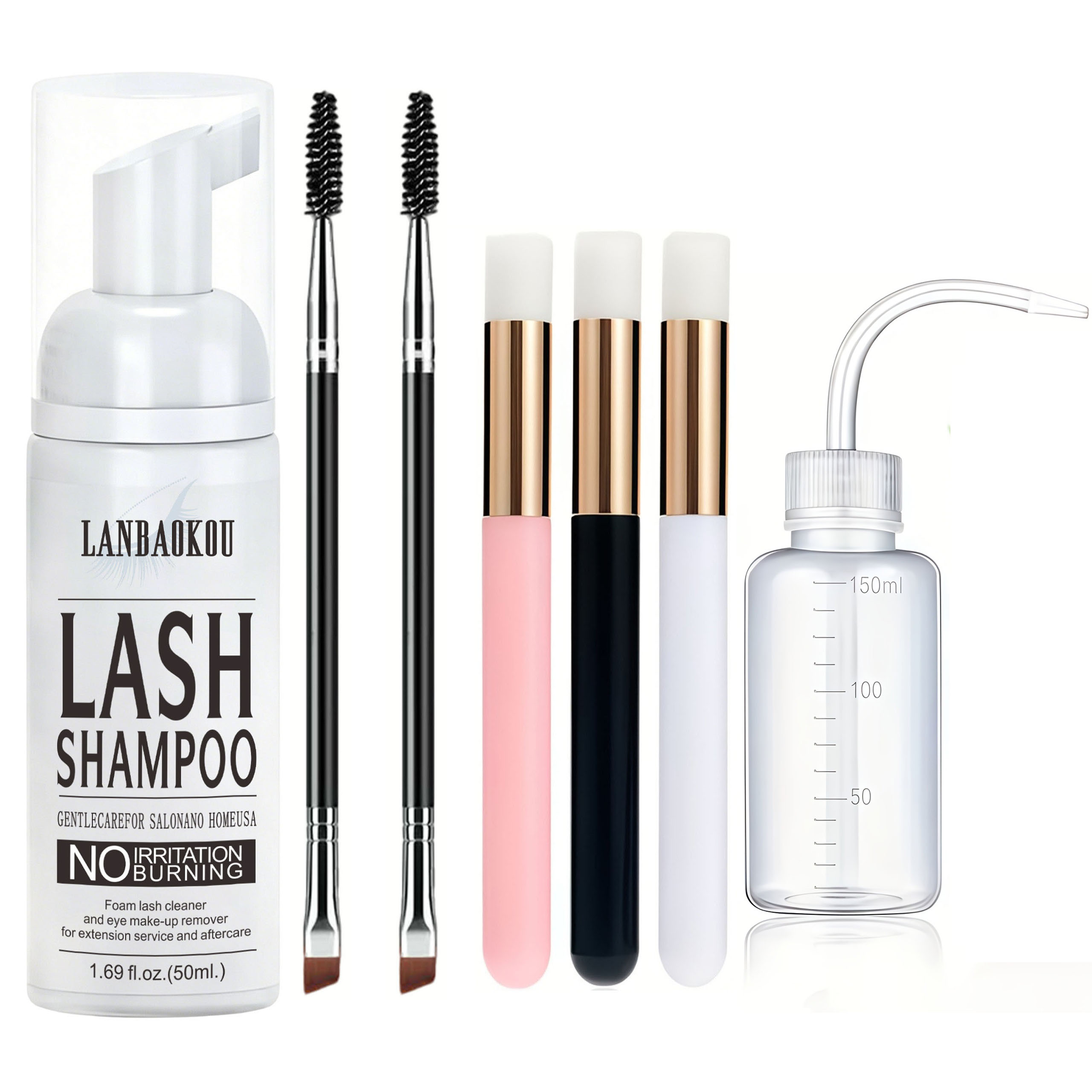 Eyelash Extension Wash - Lash Shampoo for Eyelash 50ML +