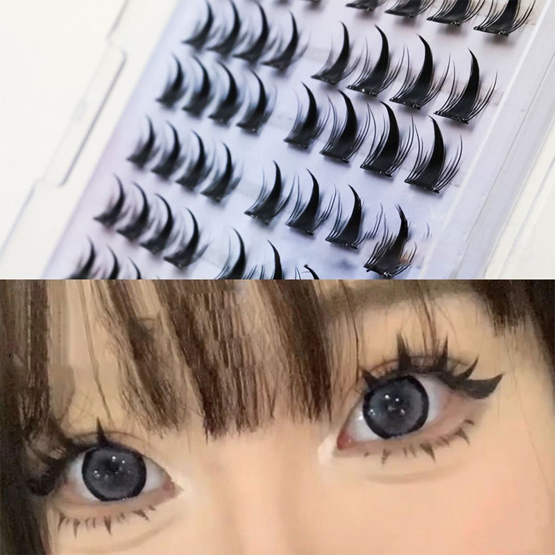 Eyelash Extension Cluster - Simulation False Eyelashes Comic Elf Self