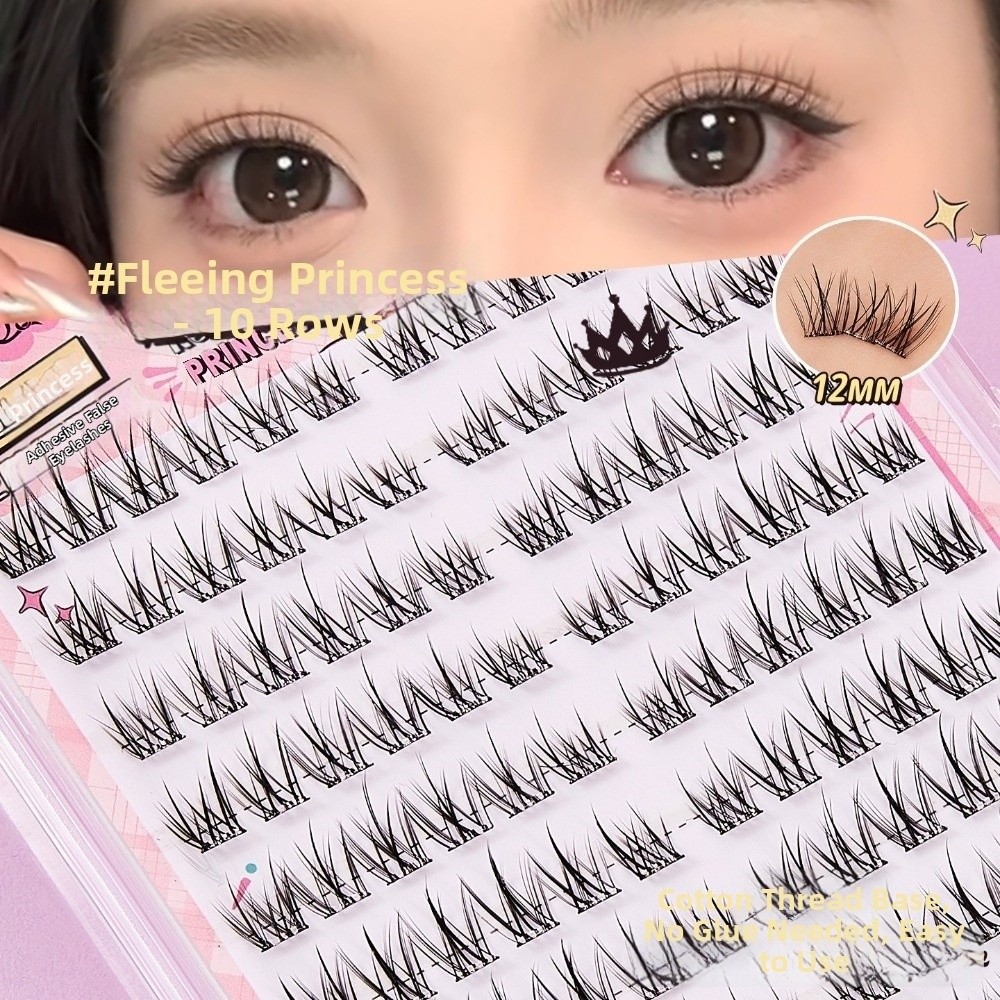 Eyelash Extension No 11 - 80 Clusters 11-12MM Self Adhesive False