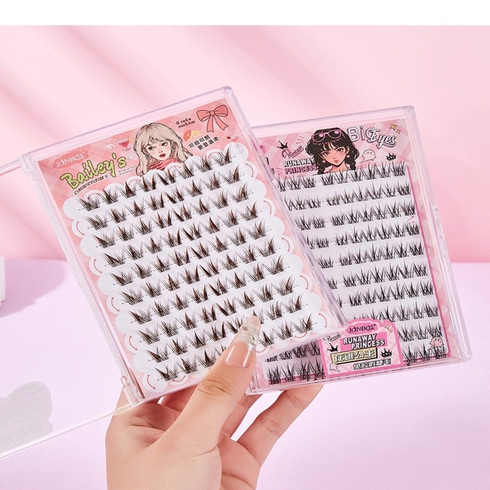 Eyelash Extension No 11 - 80 Clusters 11-12MM Self Adhesive False