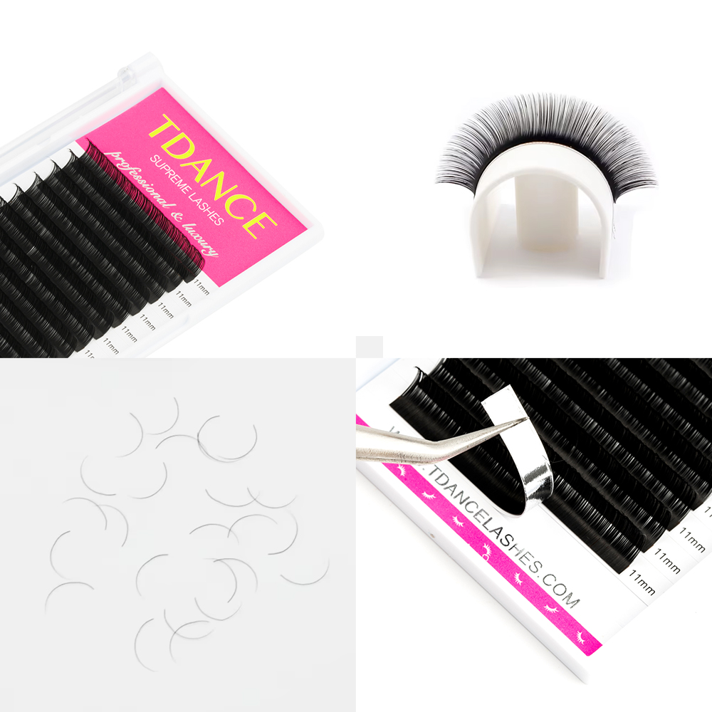 TDANCE Eyelash Extension 16Row - Eyelash Extension Korean ulasan dan harga