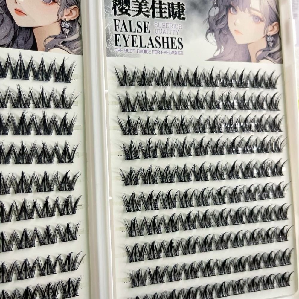 100/130/200 Clusters Black Sel - Eyelash Extension No 11 ulasan dan harga