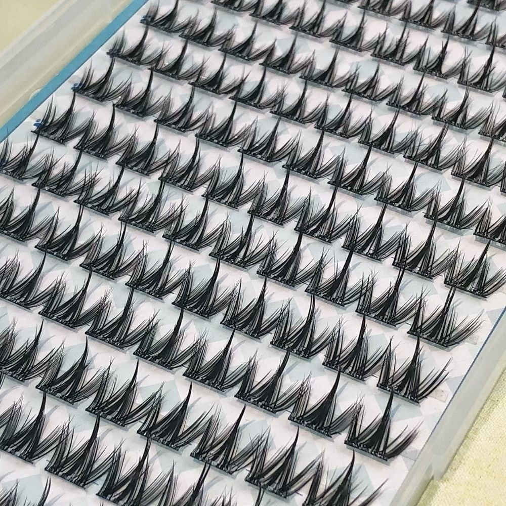 100/130/200 Clusters Black Sel - Eyelash Extension No 11 ulasan dan harga