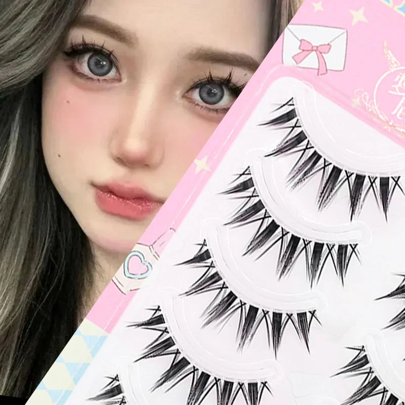5-pair Manga Eye A Shaped Fals - Eyelash Extension Douyin ulasan dan harga