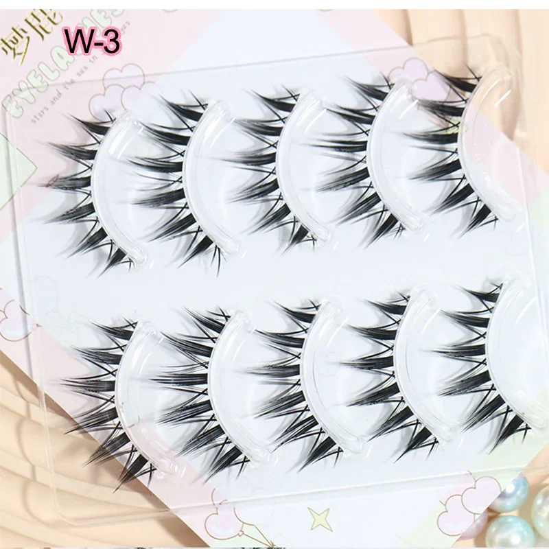 5-pair Manga Eye A Shaped Fals - Eyelash Extension Douyin ulasan dan harga