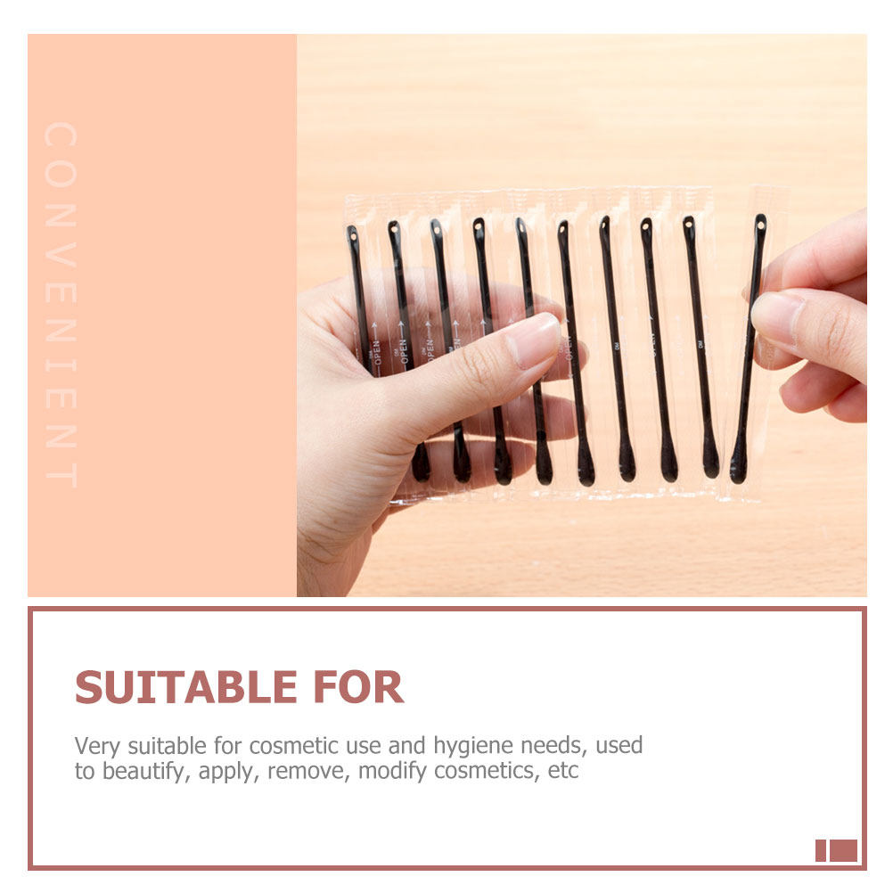 200Pcs Precision Tip Cotton Sw - Eyelash Extension Remover ulasan dan harga