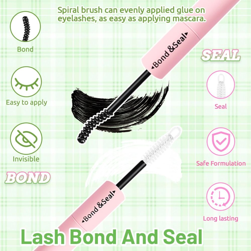 Natural Look False Eyelashes W - Eyelash Extension Wispy Look ulasan dan harga