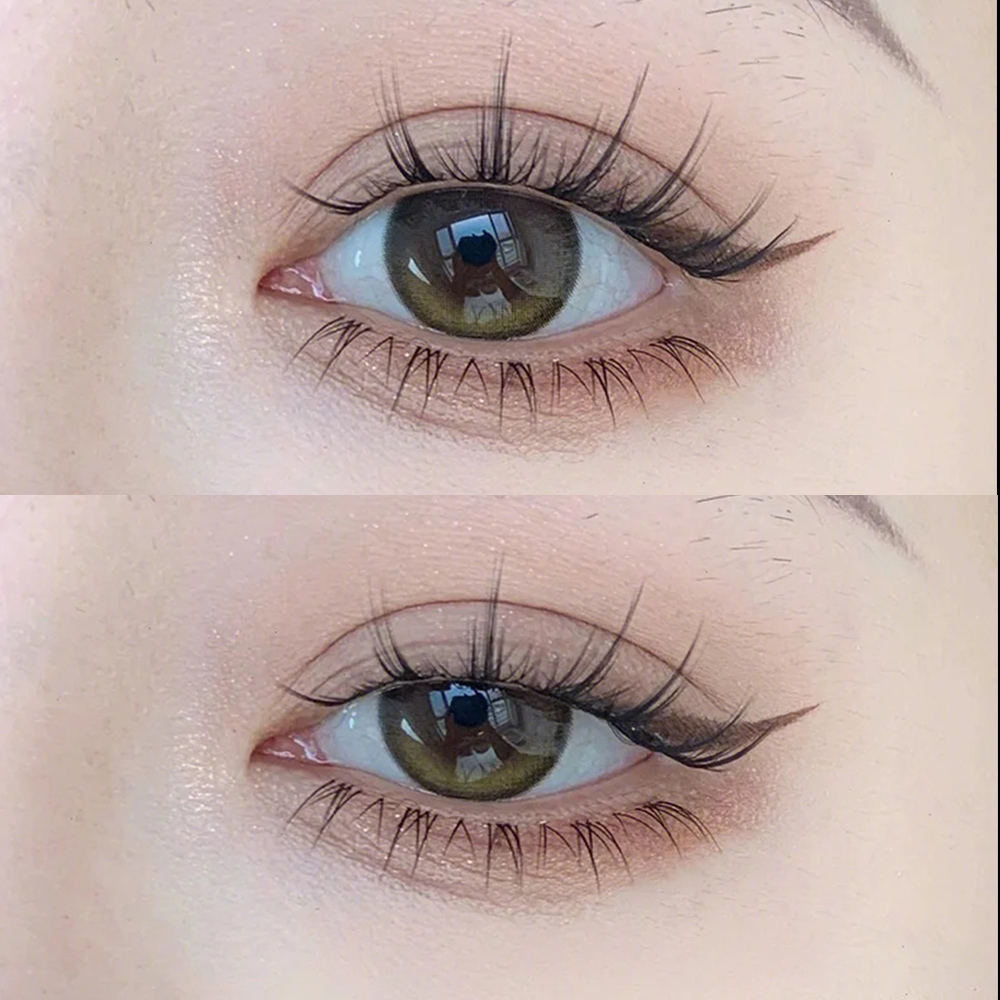 5 Pair Clear Band Lower Eyelas - Eyelash Extension Douyin ulasan dan harga