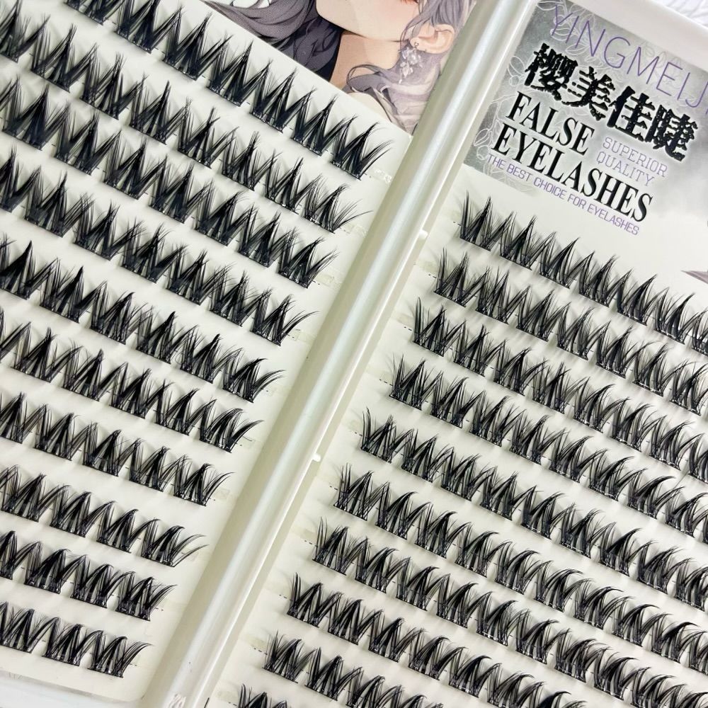 100/130/200 Clusters Black Sel - Eyelash Extension No 11 ulasan dan harga