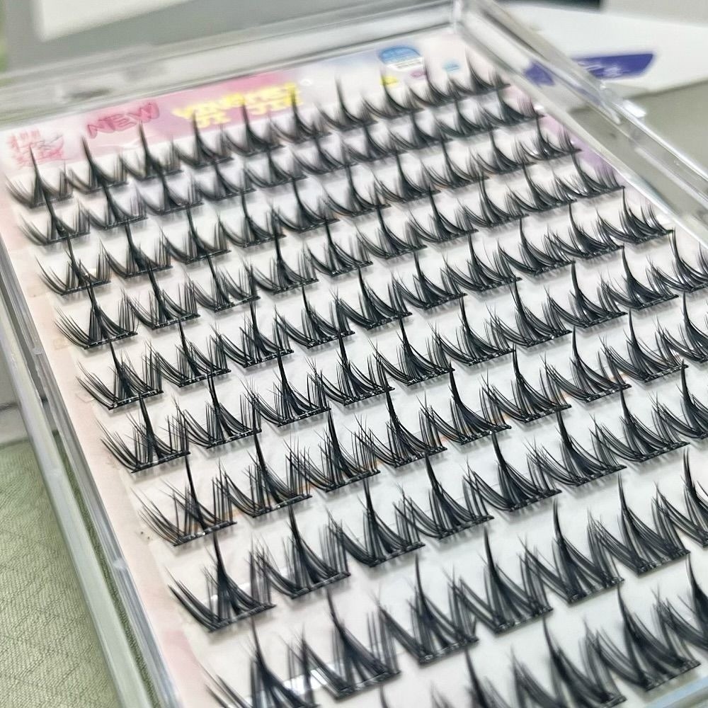 100/130/200 Clusters Black Sel - Eyelash Extension No 11 ulasan dan harga