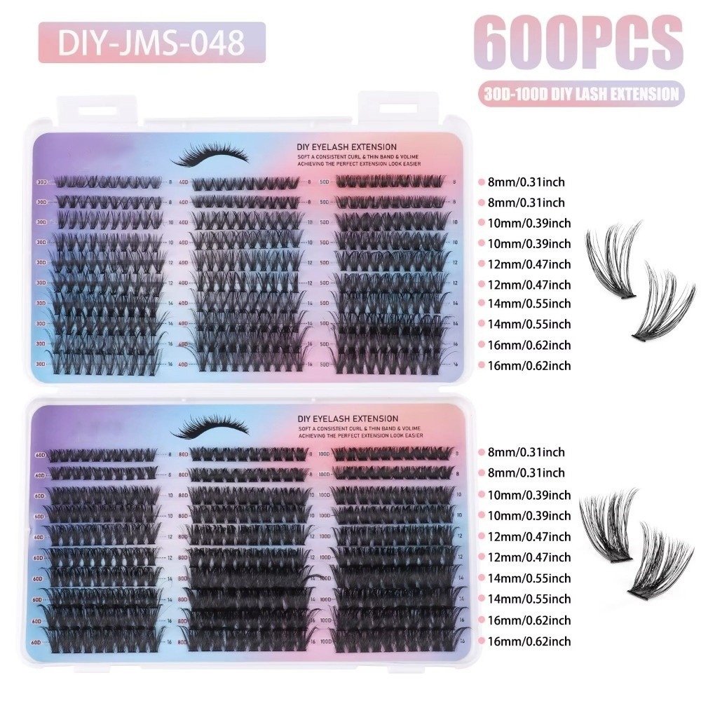 New Bond and Seal False Eyelas - Eyelash Extension Wispy Look ulasan dan harga