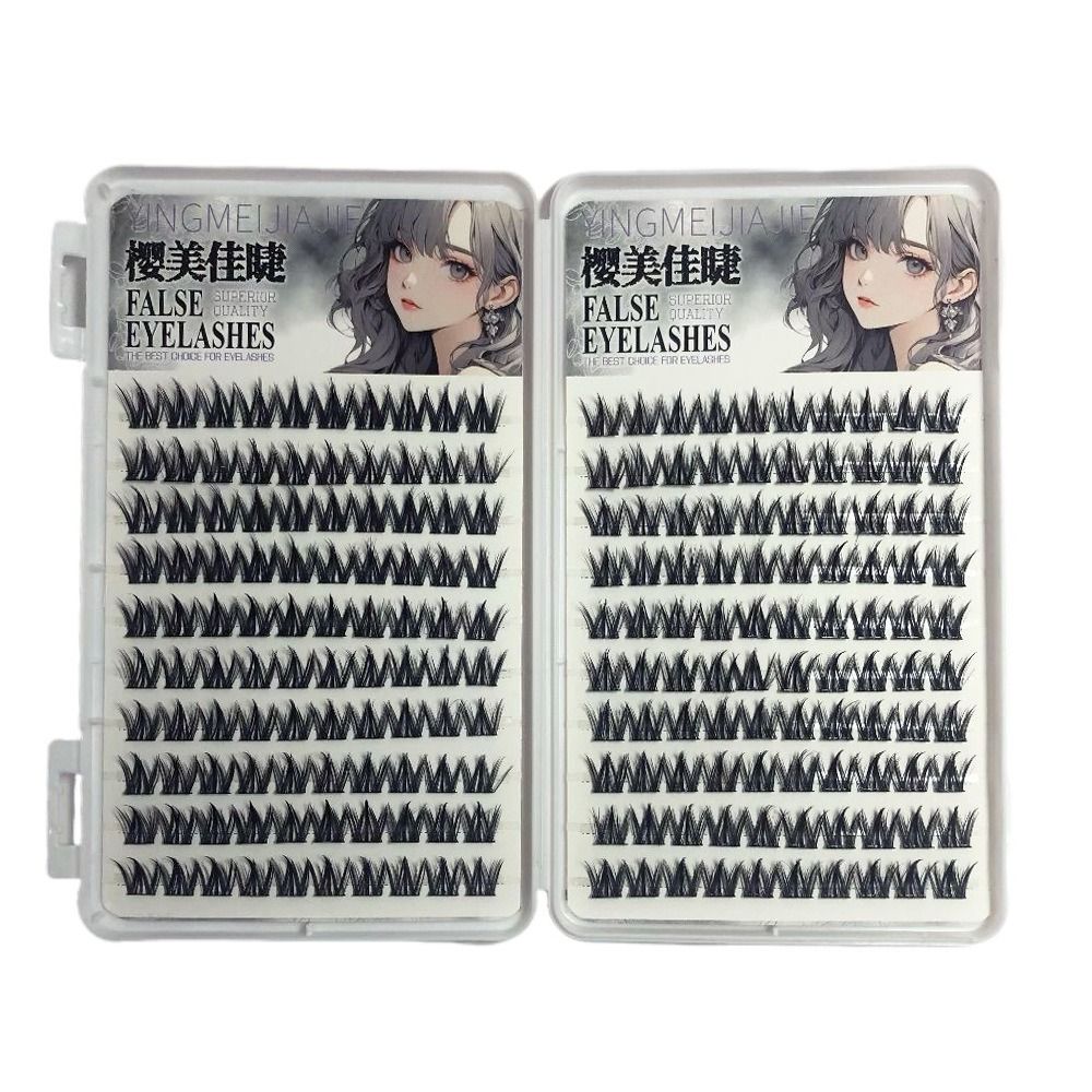 100/130/200 Clusters Black Sel - Eyelash Extension No 11 ulasan dan harga