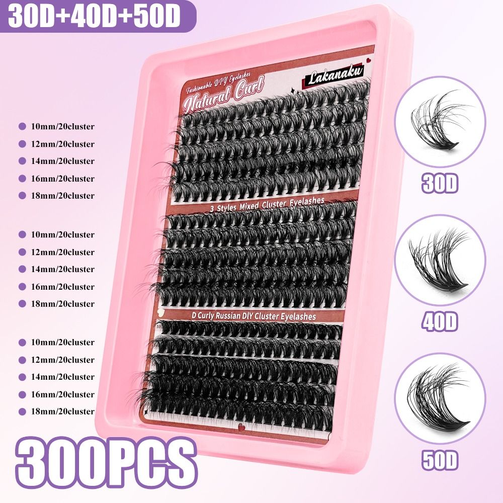 9-16mm Length False Eyelashes  - Eyelash Extension Wispy Look ulasan dan harga