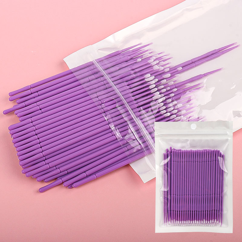 100PCS/Bag Bamboo Eyelash Exte - Eyelash Extension Remover ulasan dan harga