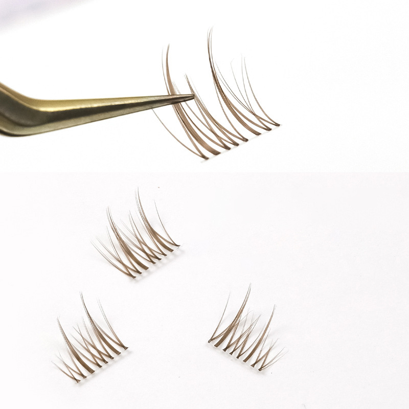 Sunflower Lashes Brown Manga F - Eyelash Extension Douyin ulasan dan harga
