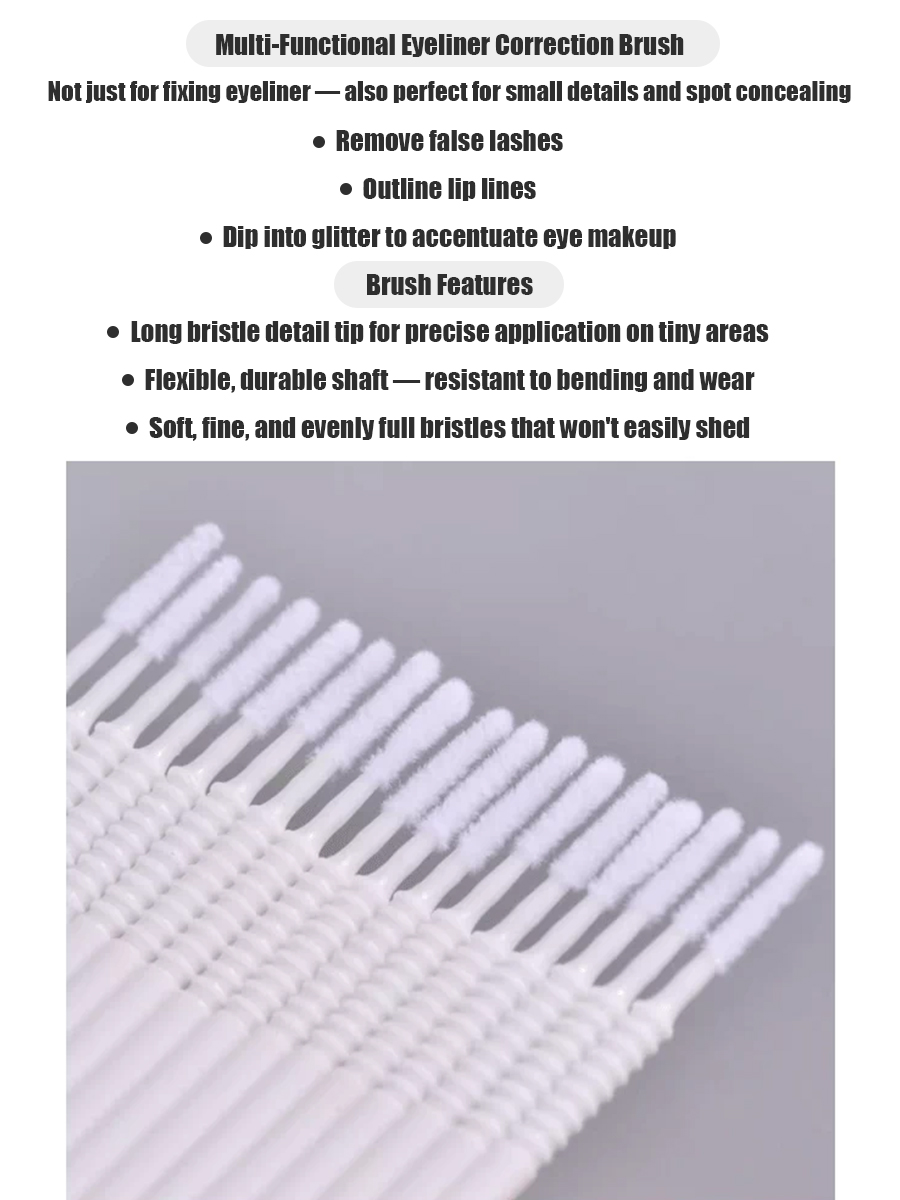 Disposable Long Cotton Swabs E - Eyelash Extension Remover ulasan dan harga