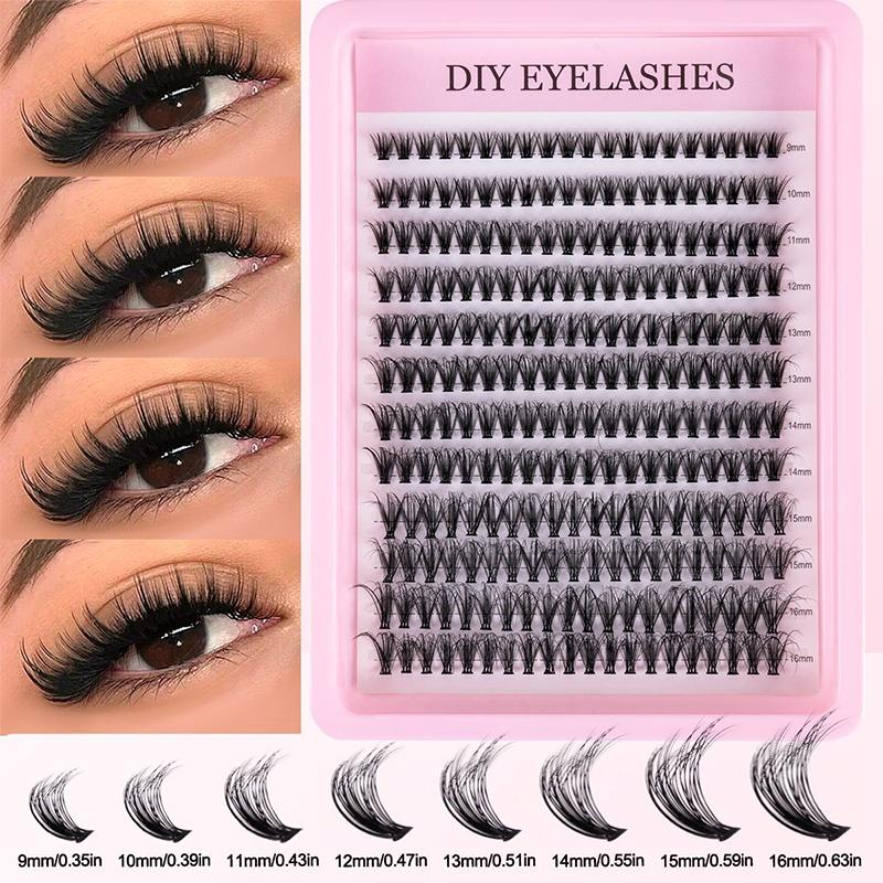 Natural Cluster Feathe-r Lash  - Eyelash Extension Cluster ulasan dan harga