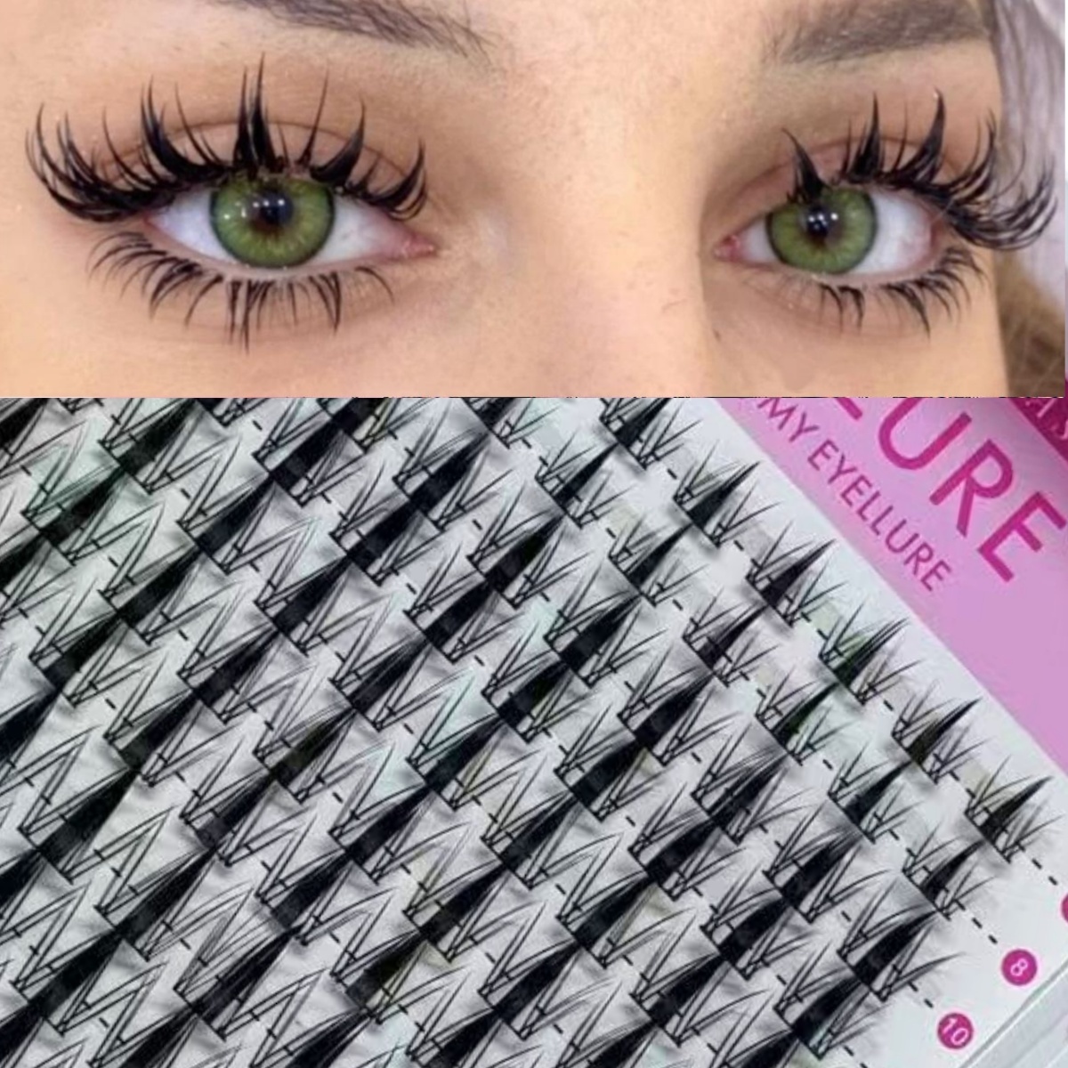 WINKLURE Manga Lash Clusters K - Eyelash Extension Anime ulasan dan harga