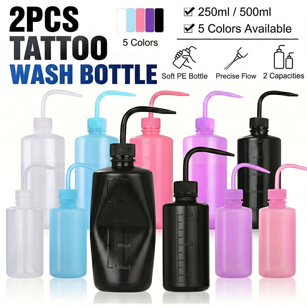 2pcs Tattoo Spray Bottle Tatto - Eyelash Extension Wash ulasan dan harga