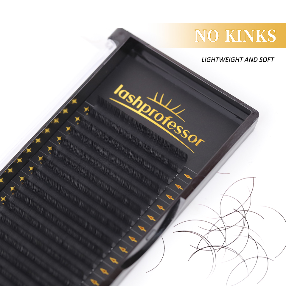 Lashprofessor 10 Cases/Lot Eye - Eyelash Extension Korean ulasan dan harga