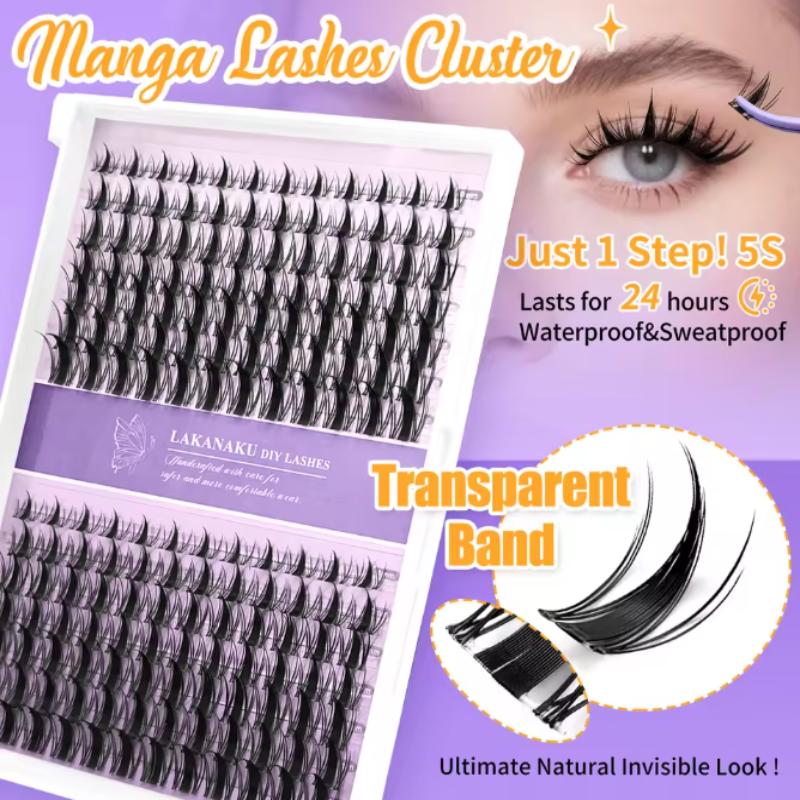 Natural Eyelashes Lashes Clust - Eyelash Extension Cluster ulasan dan harga