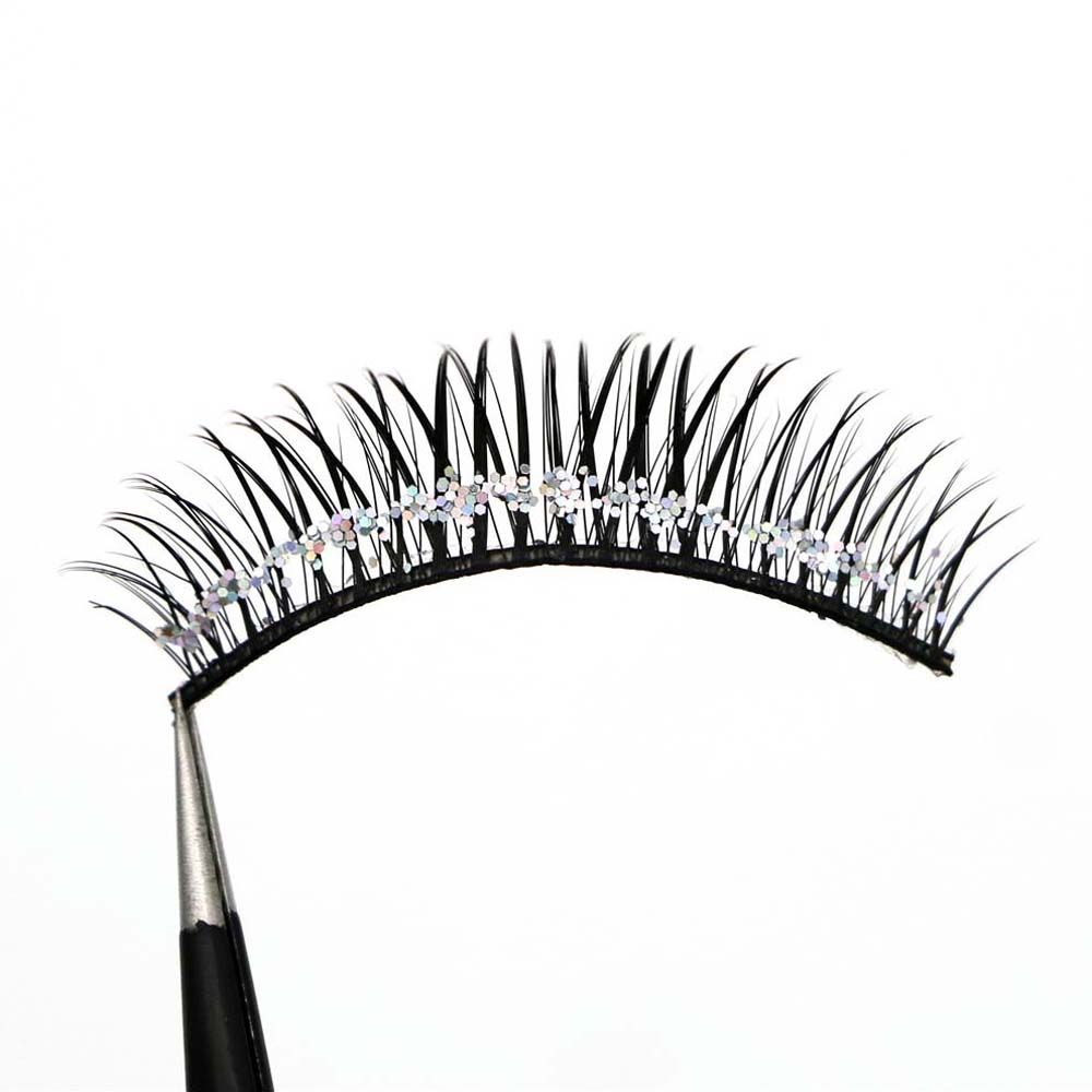 Cross Lash Glitter Sequins Lon - Eyelash Extension For Big Eyes ulasan dan harga