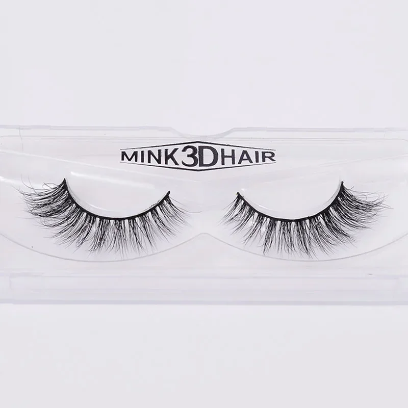 1 Pair 3D Mink Eyelashes Handm - Eyelash Extension No 11 ulasan dan harga
