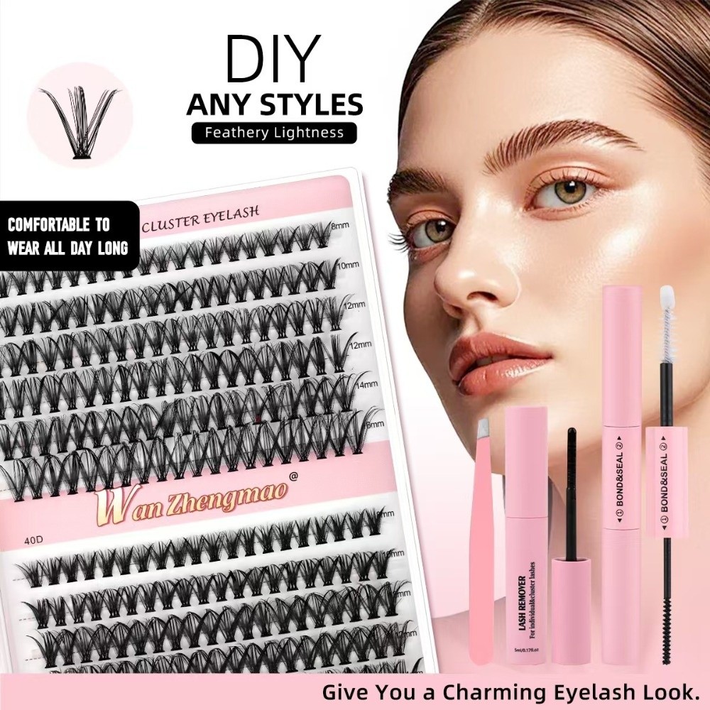8-16mm Length False Eyelashes  - Eyelash Extension Wispy Look ulasan dan harga