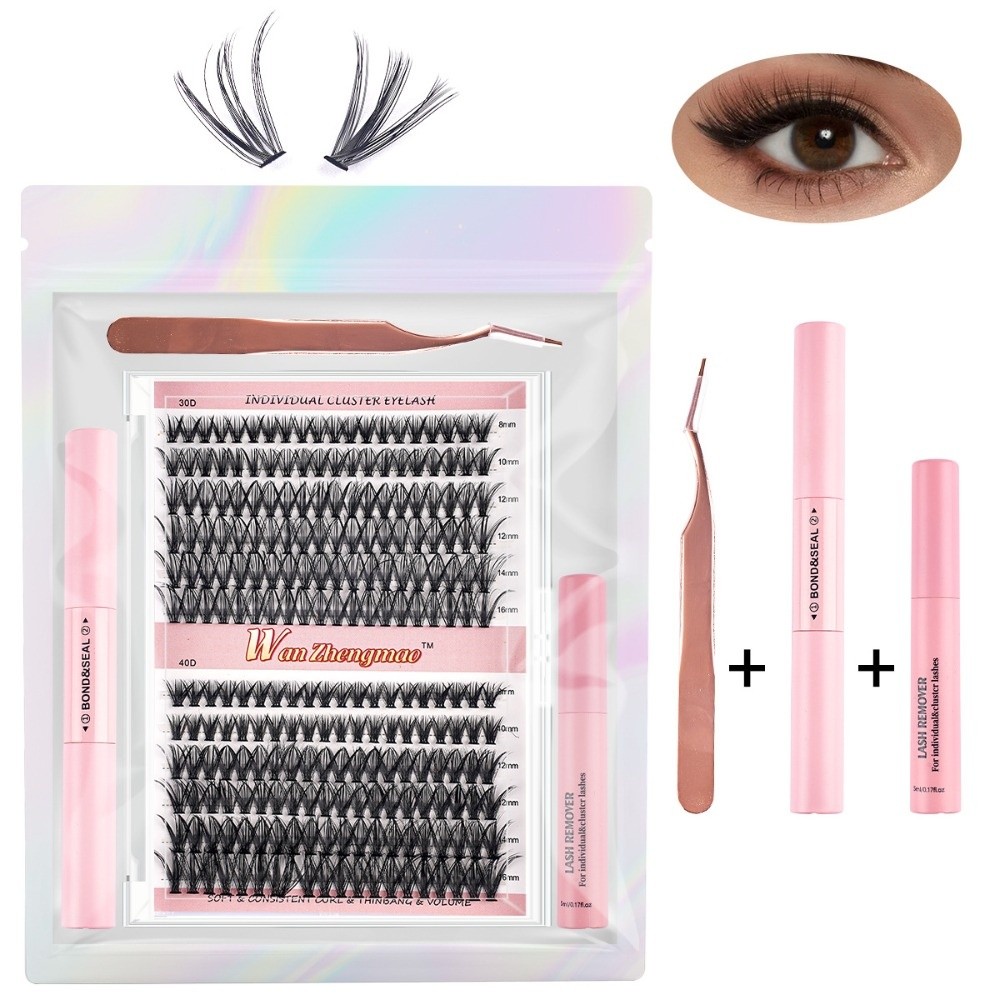 8-16mm Length False Eyelashes  - Eyelash Extension Wispy Look ulasan dan harga