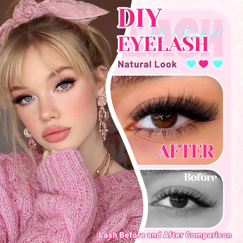 Lash Extensions Kit Spikes Las - Eyelash Extension Cluster ulasan dan harga