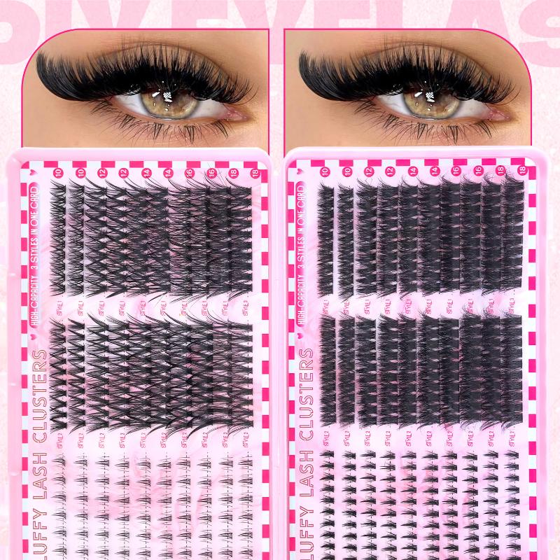 Lash Extensions Kit Spikes Las - Eyelash Extension Cluster ulasan dan harga