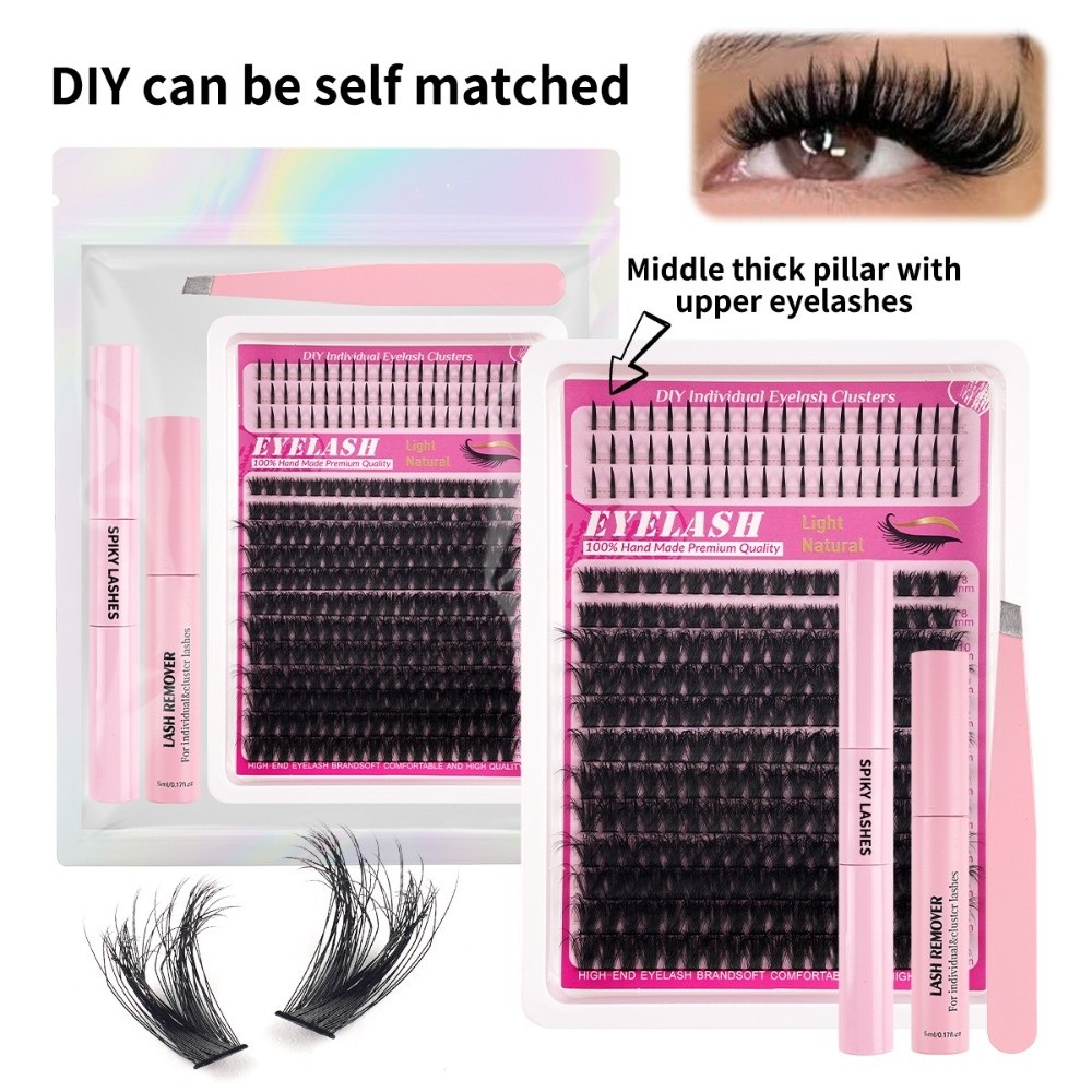 8-18mm Length False Eyelashes  - Eyelash Extension Wispy Look ulasan dan harga