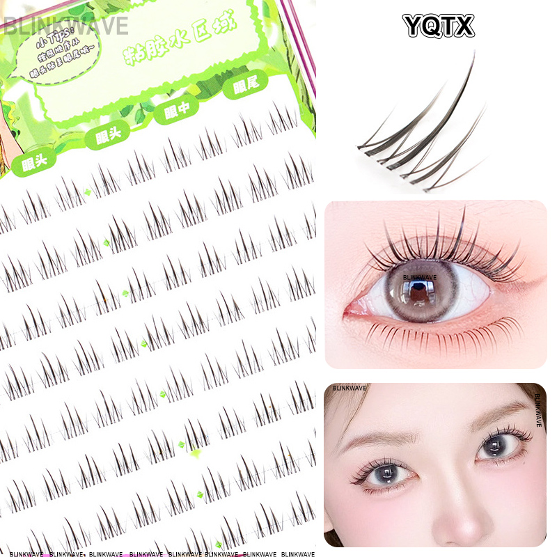 Natural Korean Girl Group Styl - Eyelash Extension Douyin ulasan dan harga