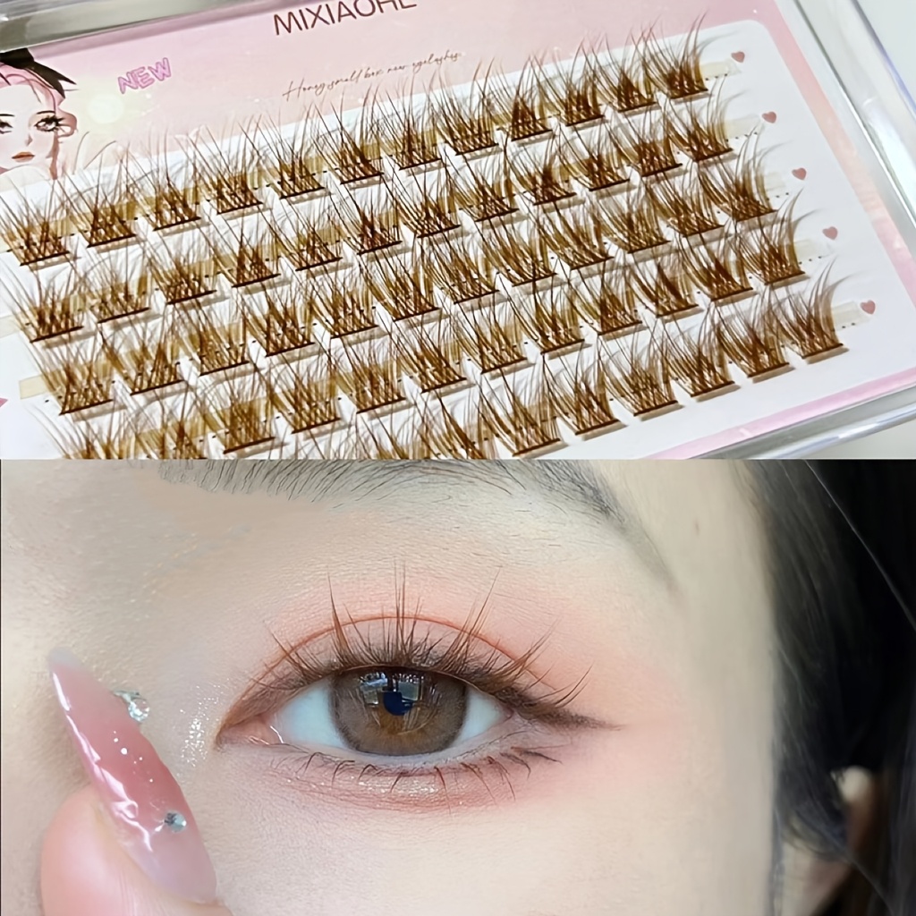 Mixiaohe Colorful Eyelashes 60 - Eyelash Extension Anime ulasan dan harga
