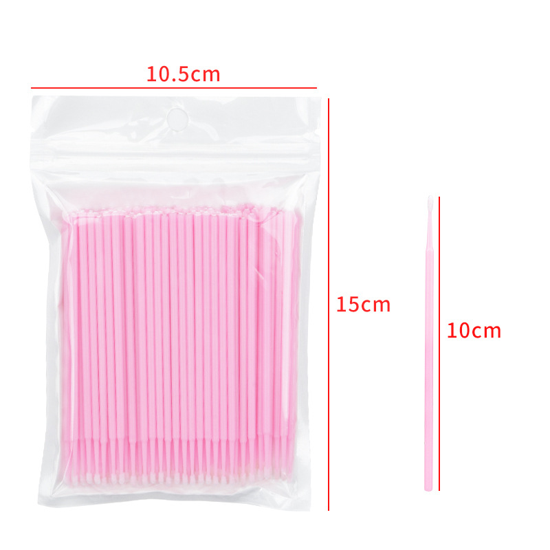 500/1000PCS Micro Brushes Eyel - Eyelash Extension Remover ulasan dan harga