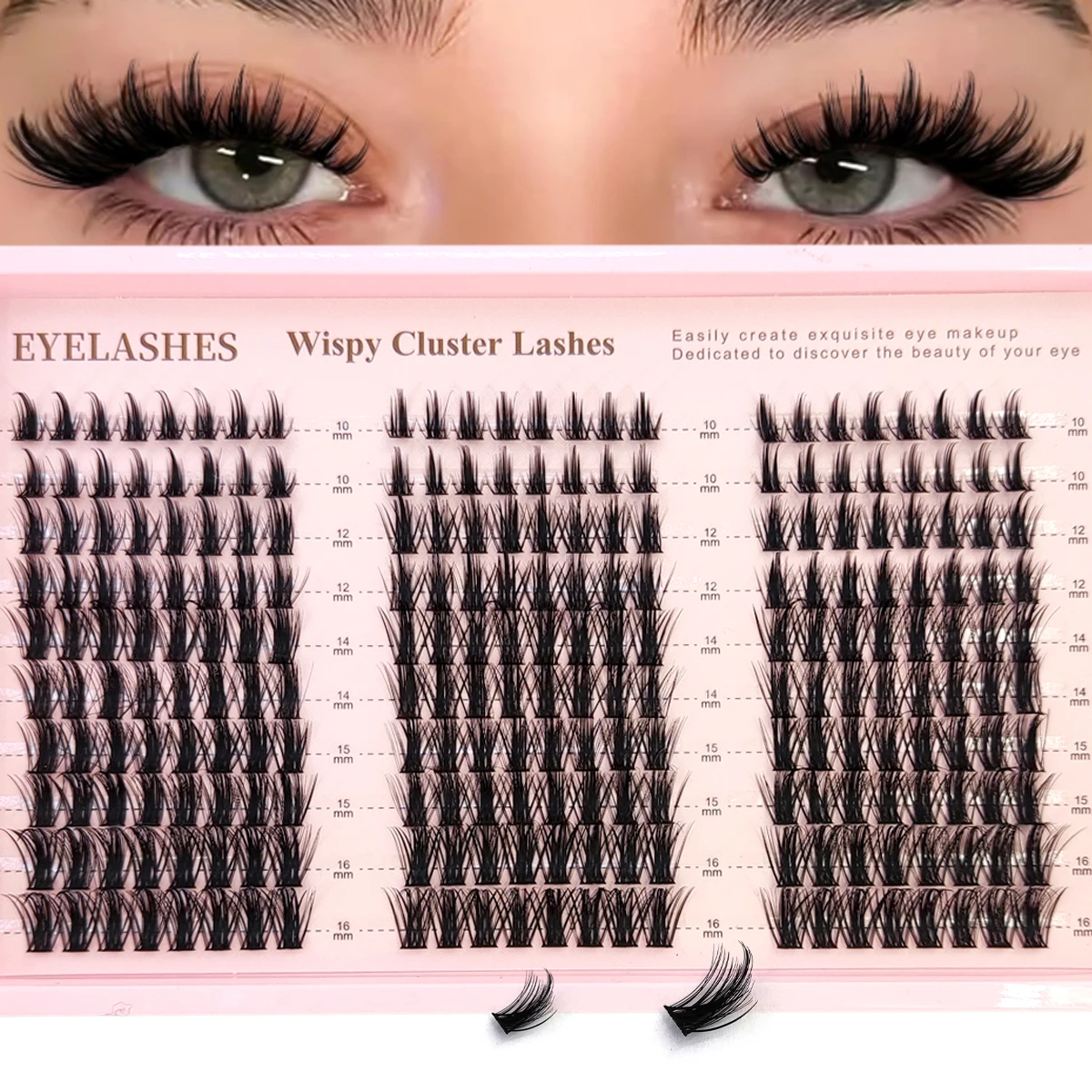 AMSDCN Manga Lash Clusters Wis - Eyelash Extension Anime ulasan dan harga