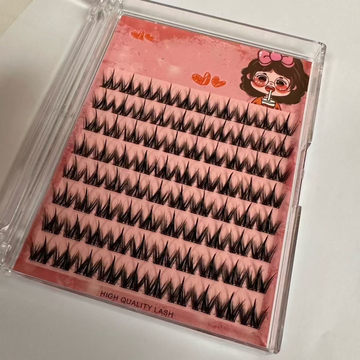 100PCS Natural Self Adhesive E - Eyelash Extension No 11 ulasan dan harga